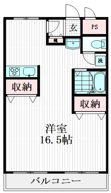 ソメヤハイツの間取り