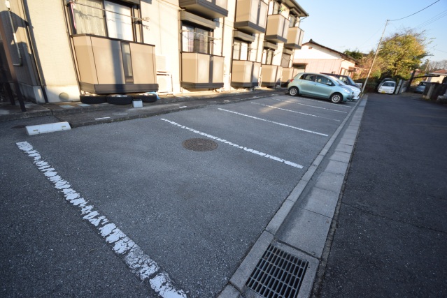 【Aハイムの駐車場】