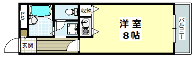 メゾンシャルマンの間取り