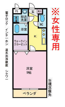 フロレスタKの間取り