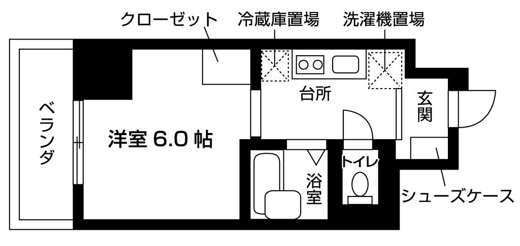 Nasic東上野の間取り