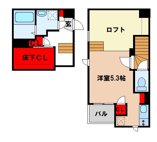 CB鳥栖ベノワの間取り