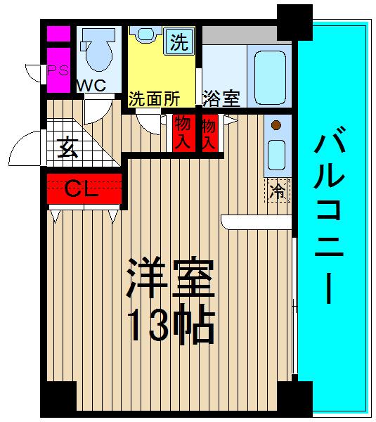 幸田マンション幸町の間取り