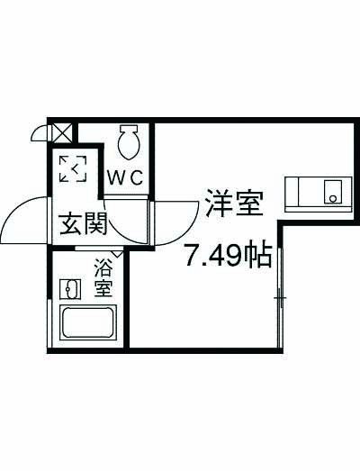 アルカディア相模大野の間取り
