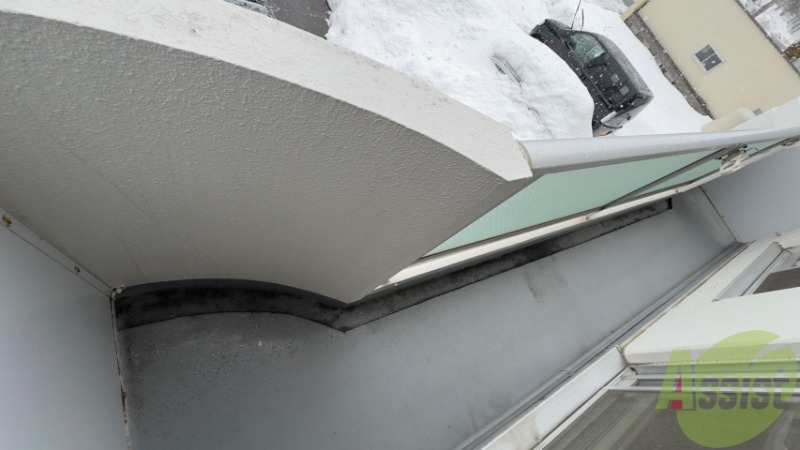 バルコニー　バルコニーです。洗濯物を干したり一息ついたりできますね！