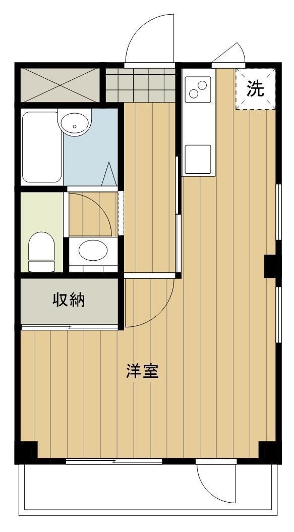 パレジュールの間取り