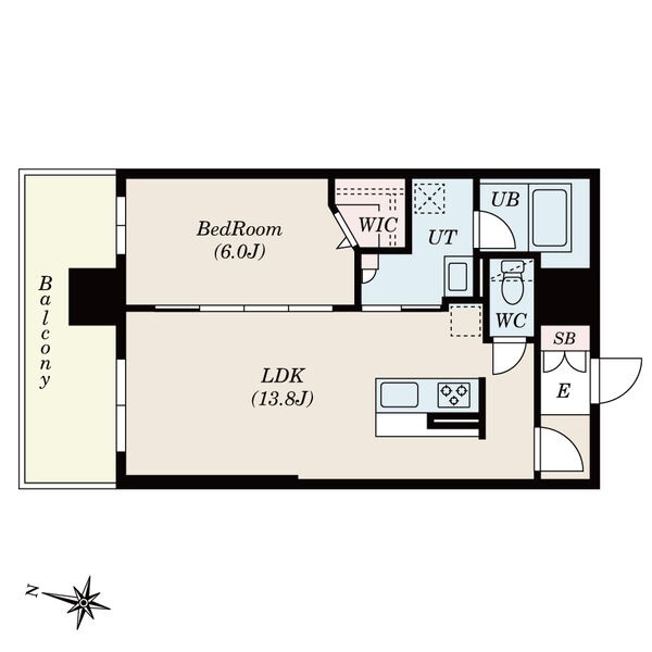 COH　RESIDENCE　札幌の間取り