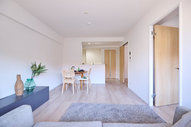 居室・リビング　新築時写真