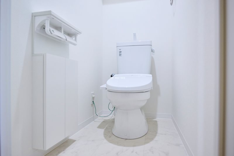 トイレ　新築時写真