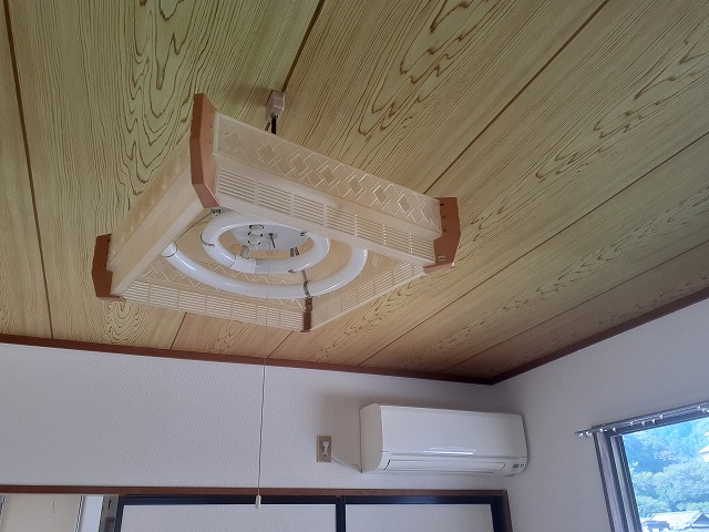 その他　照明・エアコン（和室）