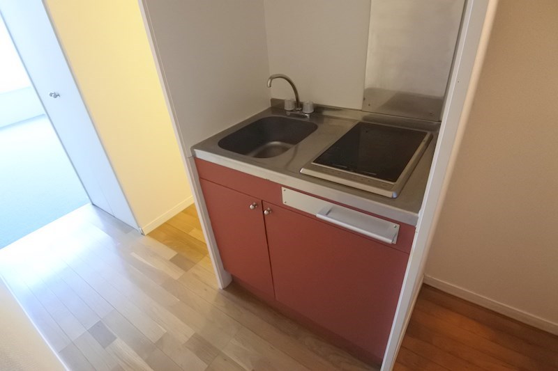 キッチン　2口IHコンロ付キッチン