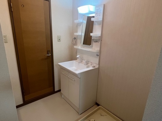 洗面設備　他号室のお写真です