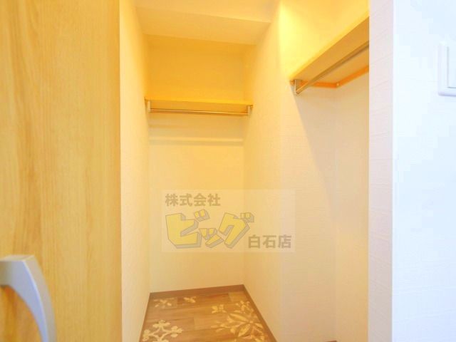 収納　広々ウォークインクローゼット完備しています♪