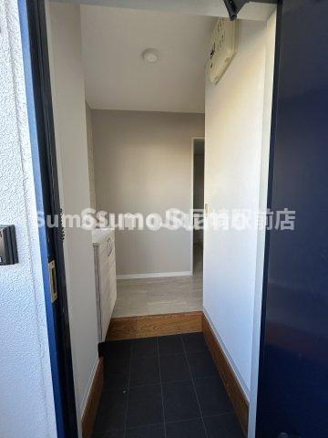 玄関　明るい玄関です