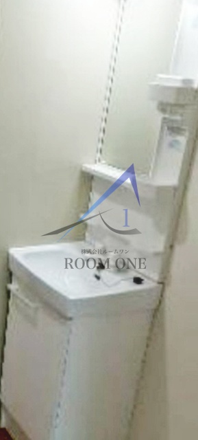 洗面設備　洗面台です。