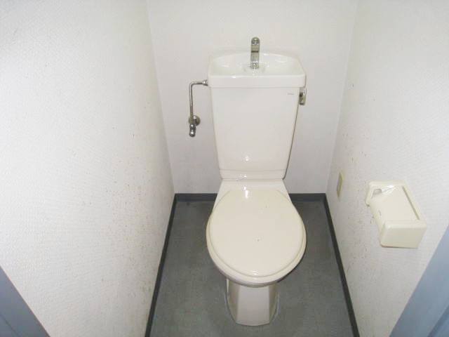 トイレ　同物件別号室の写真です。