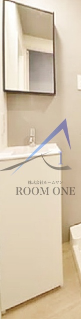 洗面設備　洗面台です。