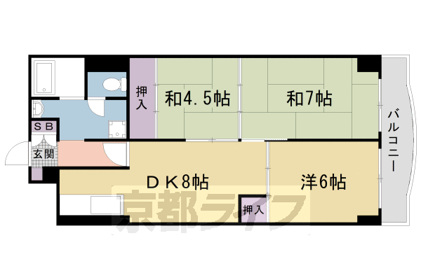 山崎ビルの間取り写真