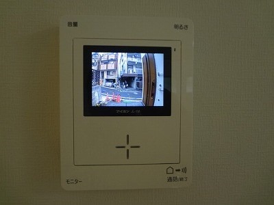 セキュリティ　モニター付インターホン