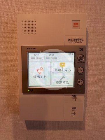 セキュリティ　シティタワー大阪本町　モニター付きインターホン