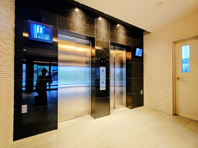 その他共有部分　防犯カメラ・モニター付きエレベーター