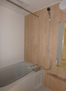バス・シャワールーム　コンパクトで使いやすいお風呂です