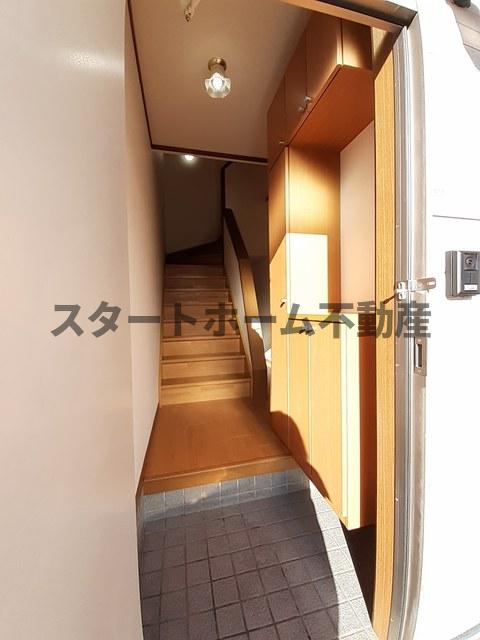 玄関　ゆったりとした玄関です