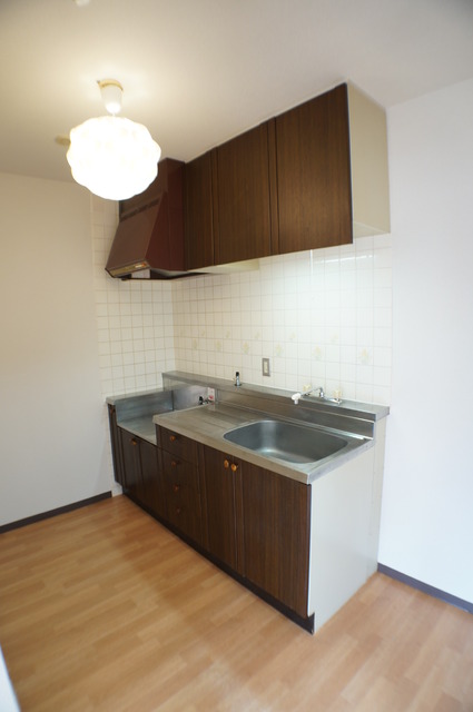 キッチン　ガスコンロ設置可