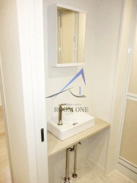 洗面設備　洗面台です。