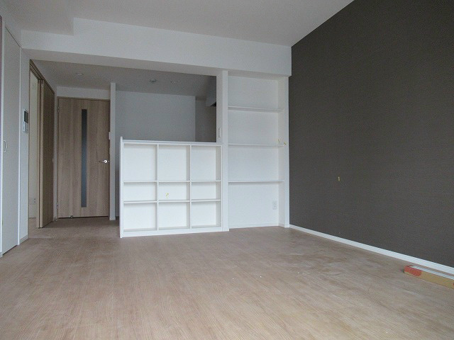 居室・リビング　※建築中の写真です。（同タイプ間取り）