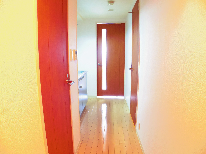 エントランス　玄関から見た廊下