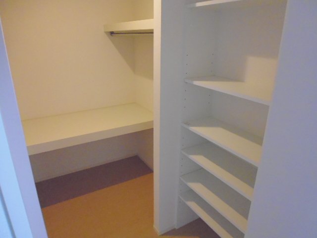 収納　ウォークインクローゼット