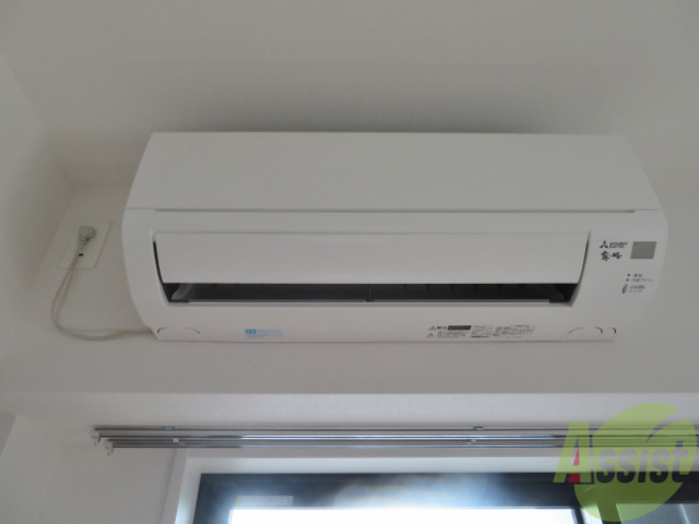 その他設備　エアコンが設置してありますので、寒暖対策もばっちり。