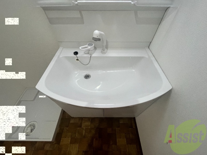 洗面設備　同仕様施工物件、ルームカラーがホワイトになります。