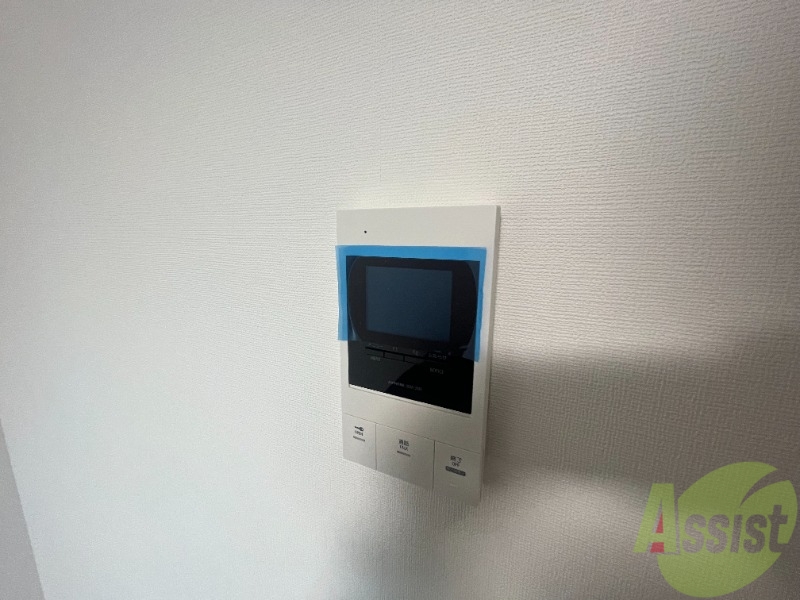 セキュリティ　同仕様施工物件、ルームカラーがホワイトになります。