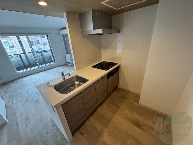 キッチン　システムキッチンなので、すぐお料理に使えます！