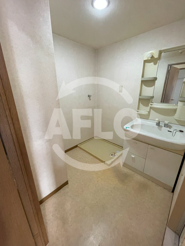 洗面設備　アイシャレー長居公園　洗面所