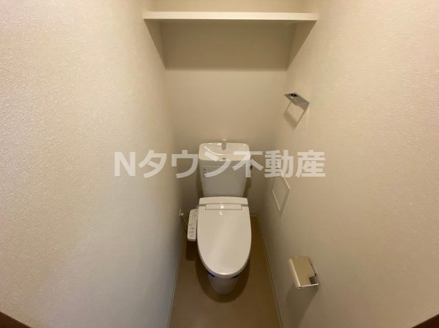 トイレ　ゆったりとした空間のトイレです