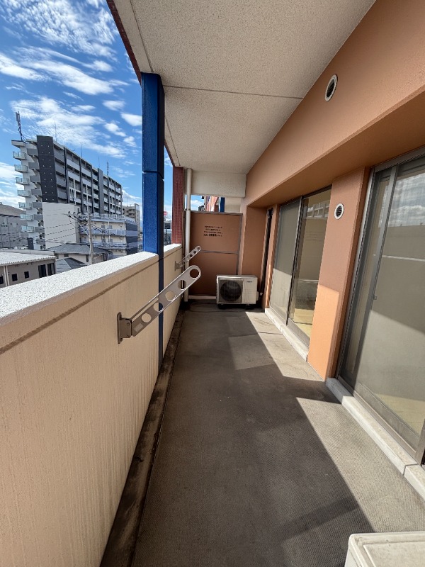 バルコニー　８０３号室　写真