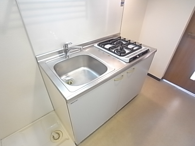 キッチン　ガスコンロ２くち