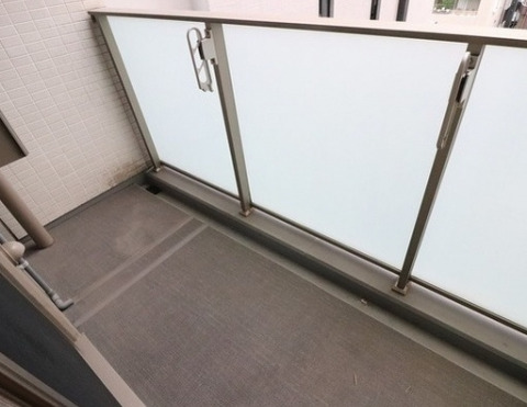 バルコニー　※別部屋の参考写真です。