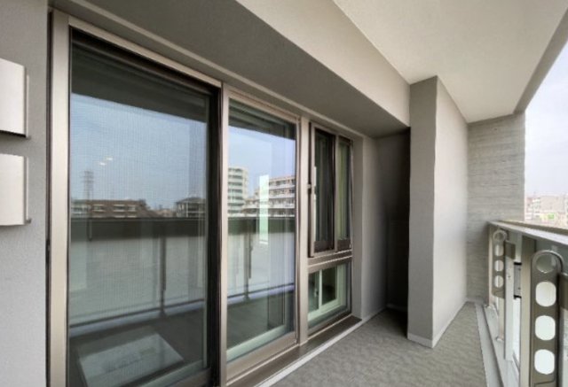 バルコニー　バルコニーがあります