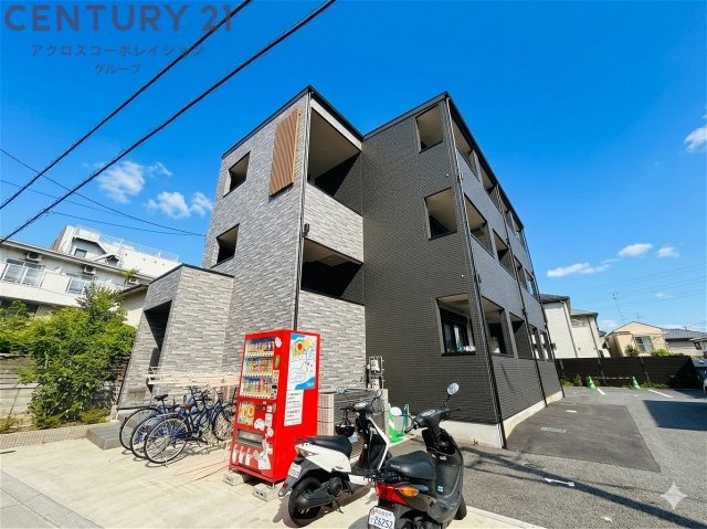 建物外観　オートック付きで安心！宅配BOX付きで便利！
