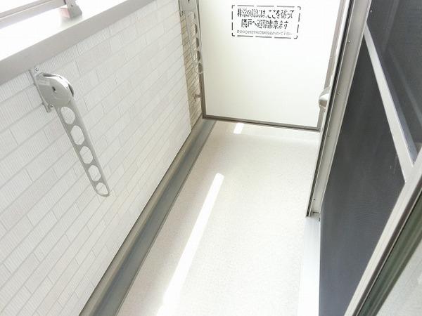バルコニー　日当たり良好！