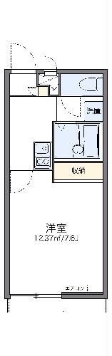 レオパレスDEDOの間取り写真