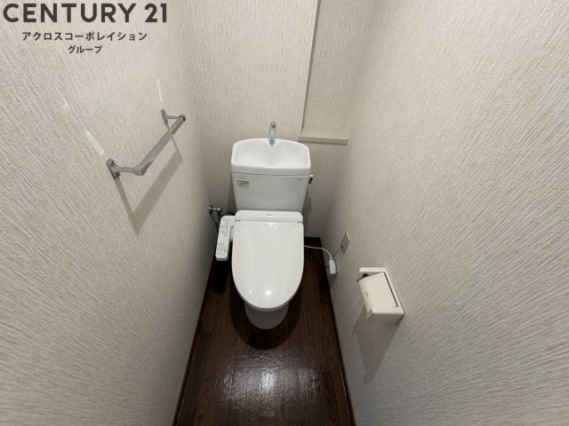 トイレ　ゆったり落ち着けるトイレです