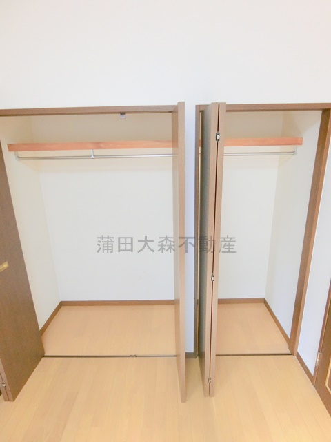 収納　洋室の収納　クローゼット