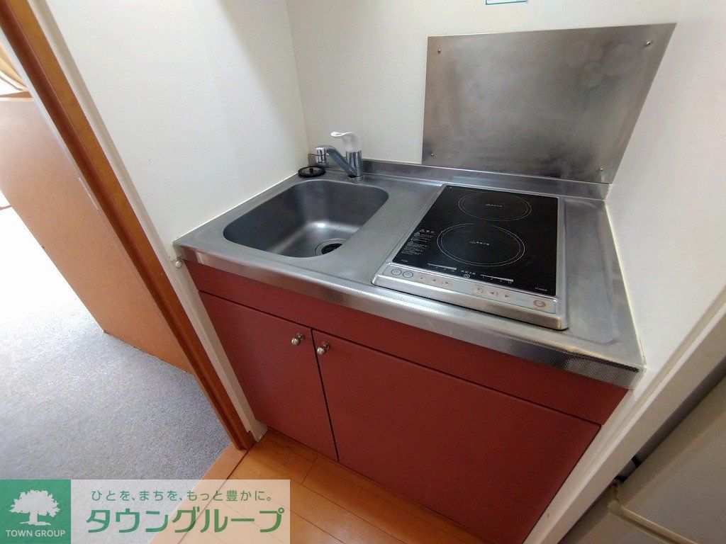 キッチン　シングルレバー設置