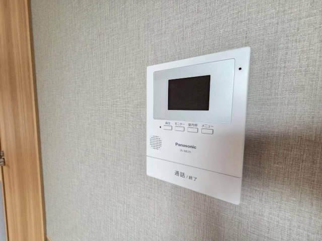 セキュリティ　来客時にお部屋から確認できるTVドアホン♪