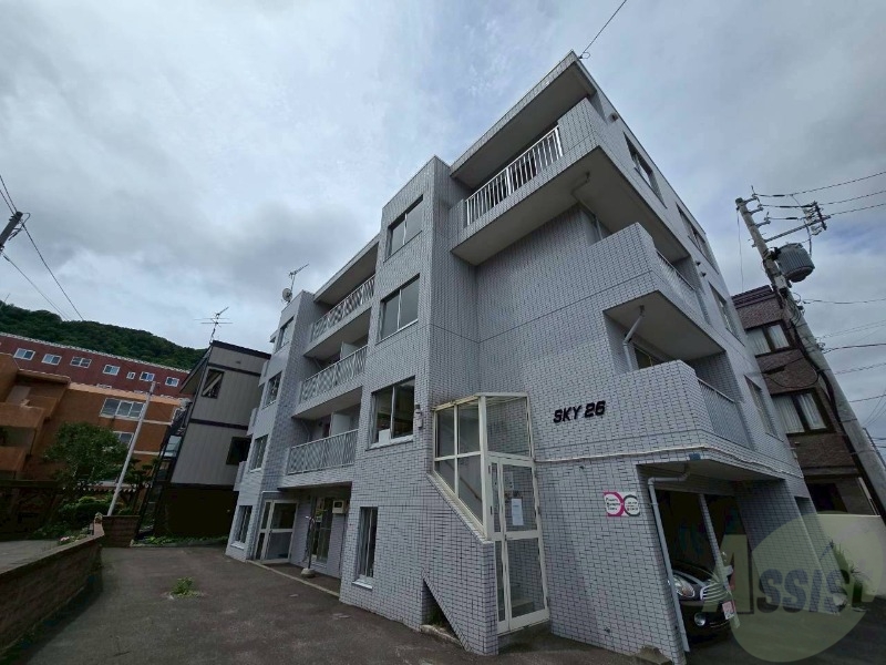 建物外観　札幌市中央区南二十六条西「ＳＫＹ２６」